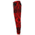 Polynesian Plumeria Mix Red Black Joggers - Polynesian Pride