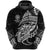 American Samoa Tattoo Hoodie Polynesian Style Unisex Black - Polynesian Pride