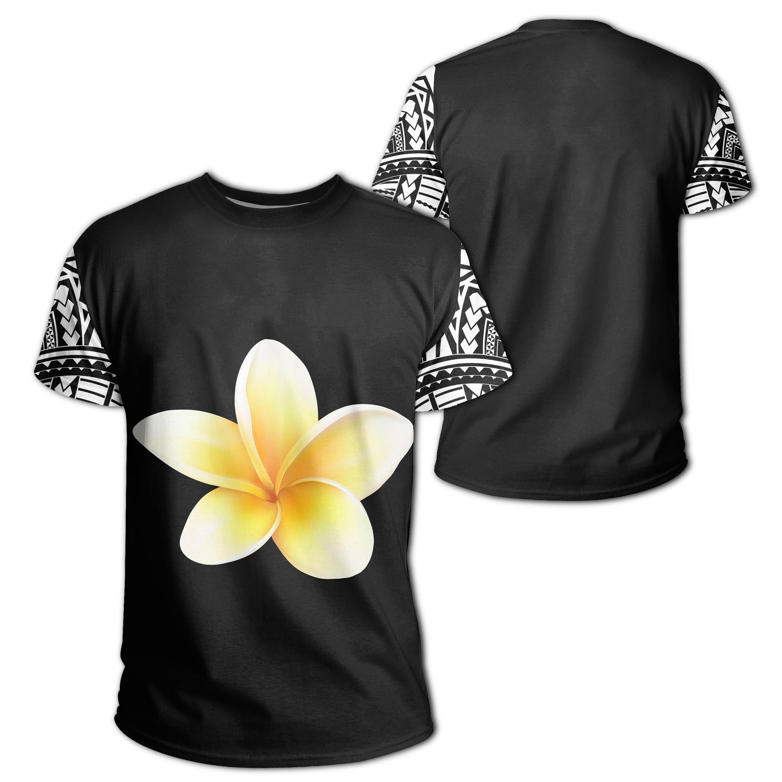 Hawaii Plumeria Polynesian T Shirt Unisex Red - Polynesian Pride