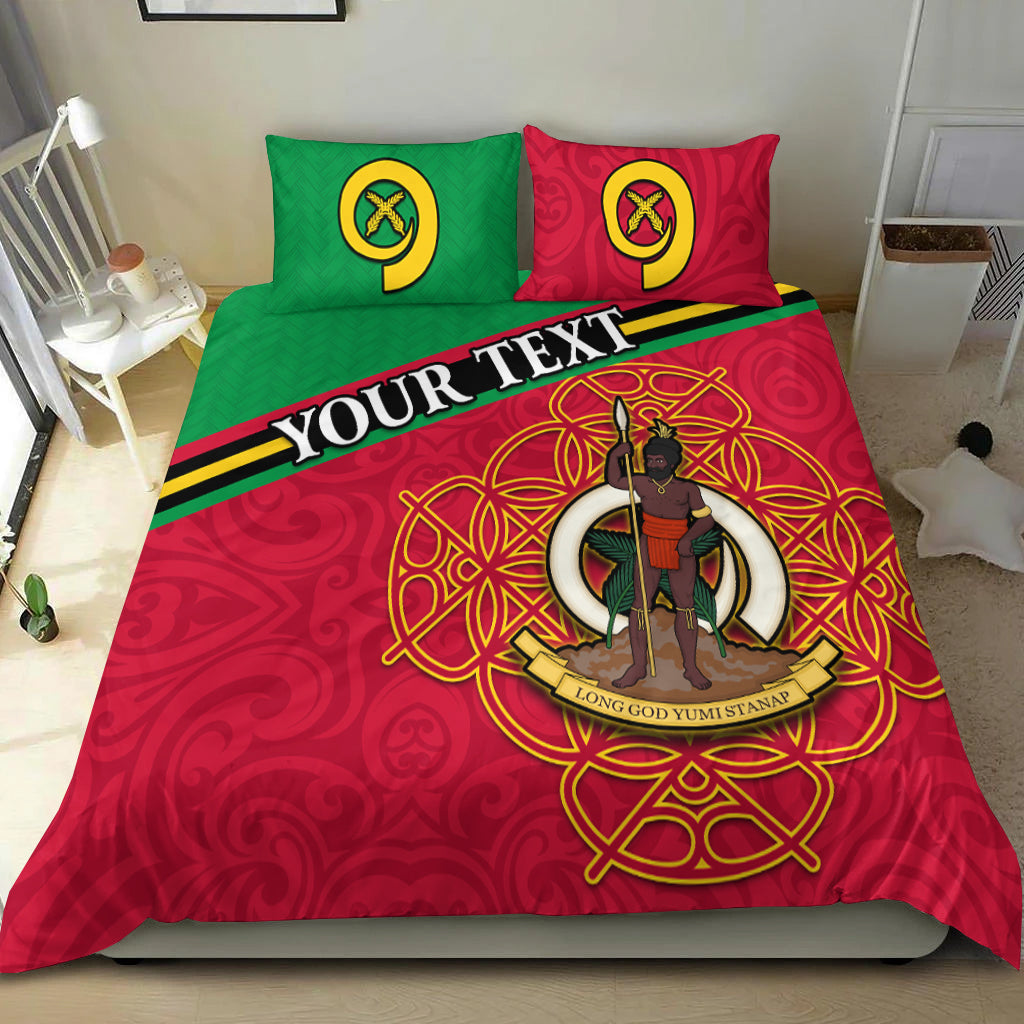 (Custom Personalised) Vanuatu Bedding Set Pattern Sand Drawing LT13 - Polynesian Pride