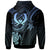 Pohnpei Custom Hoodie Blue Turtle - Polynesian Pride