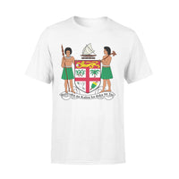 Fiji T Shirt Fijian Coat of Arm - Polynesian Pride