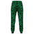 Polynesian Kakau Turtle Green Joggers - Polynesian Pride