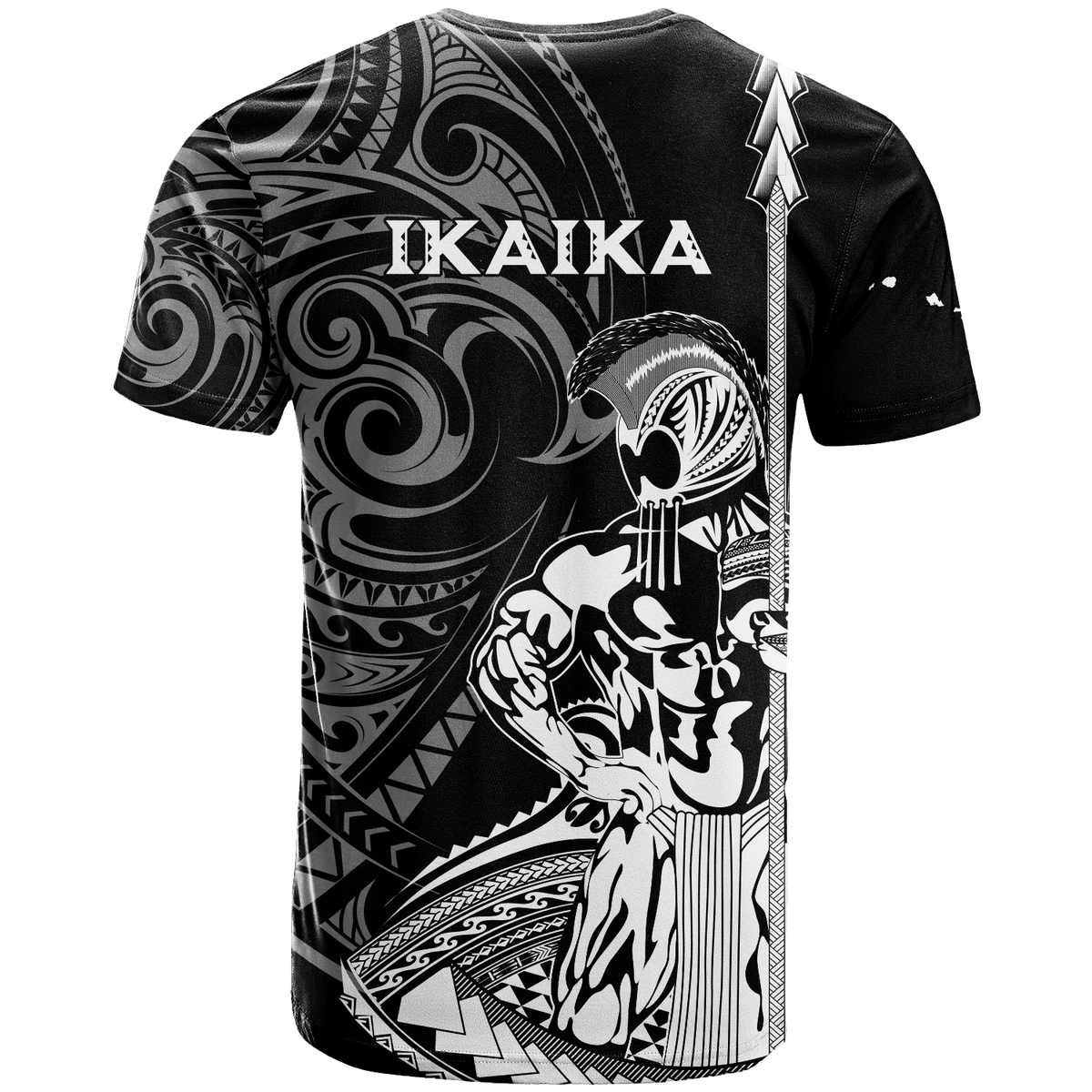 Hawaii Ikaika Warrior T Shirt LT2 - Polynesian Pride