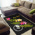 Yap Polynesian Custom Personalised Area Rug - Plumeria Tribal - Polynesian Pride