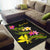 Hawaii Polynesian Custom Personalised Area Rug - Plumeria Tribal - Polynesian Pride