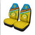 (Custom Personalised) Vanuatu Torba Province Car Seat Covers - Flag Style - LT12 - Polynesian Pride