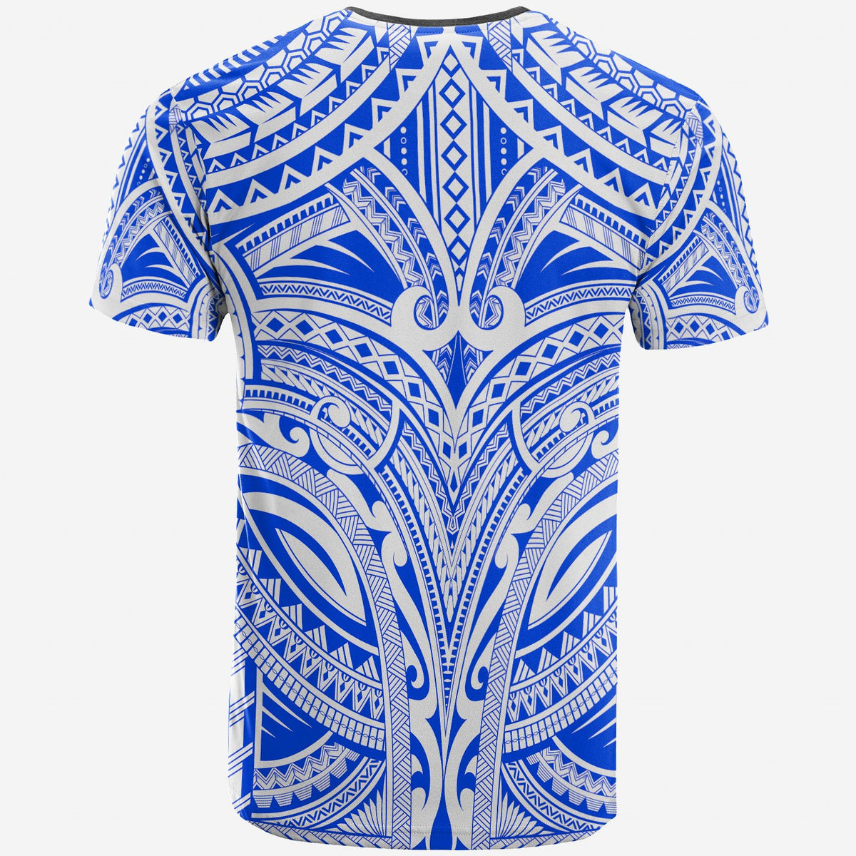FiJi All Over T Shirt FiJi Coat of Arm (Blue) - Polynesian Pride