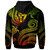 Kosrae Custom Hoodie Polynesian Turtle With Pattern Reggae - Polynesian Pride