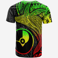 Yap T Shirt Humpback Whale & Coat of Arms Reggae - Polynesian Pride