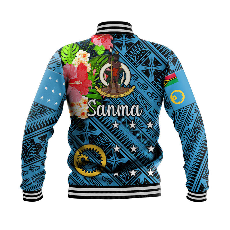 Vanuatu Sanma Baseball Jacket Independence Be Proud LT8 - Polynesian Pride