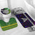 New Zealand And Cook Islands Bathroom Set Together - Purple LT8 - Polynesian Pride