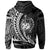 Samoa Hoodie Custom White Wings Style - Polynesian Pride