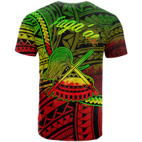 American Samoa T Shirt Fagaalu Polynesian Reggae Patterns - Polynesian Pride