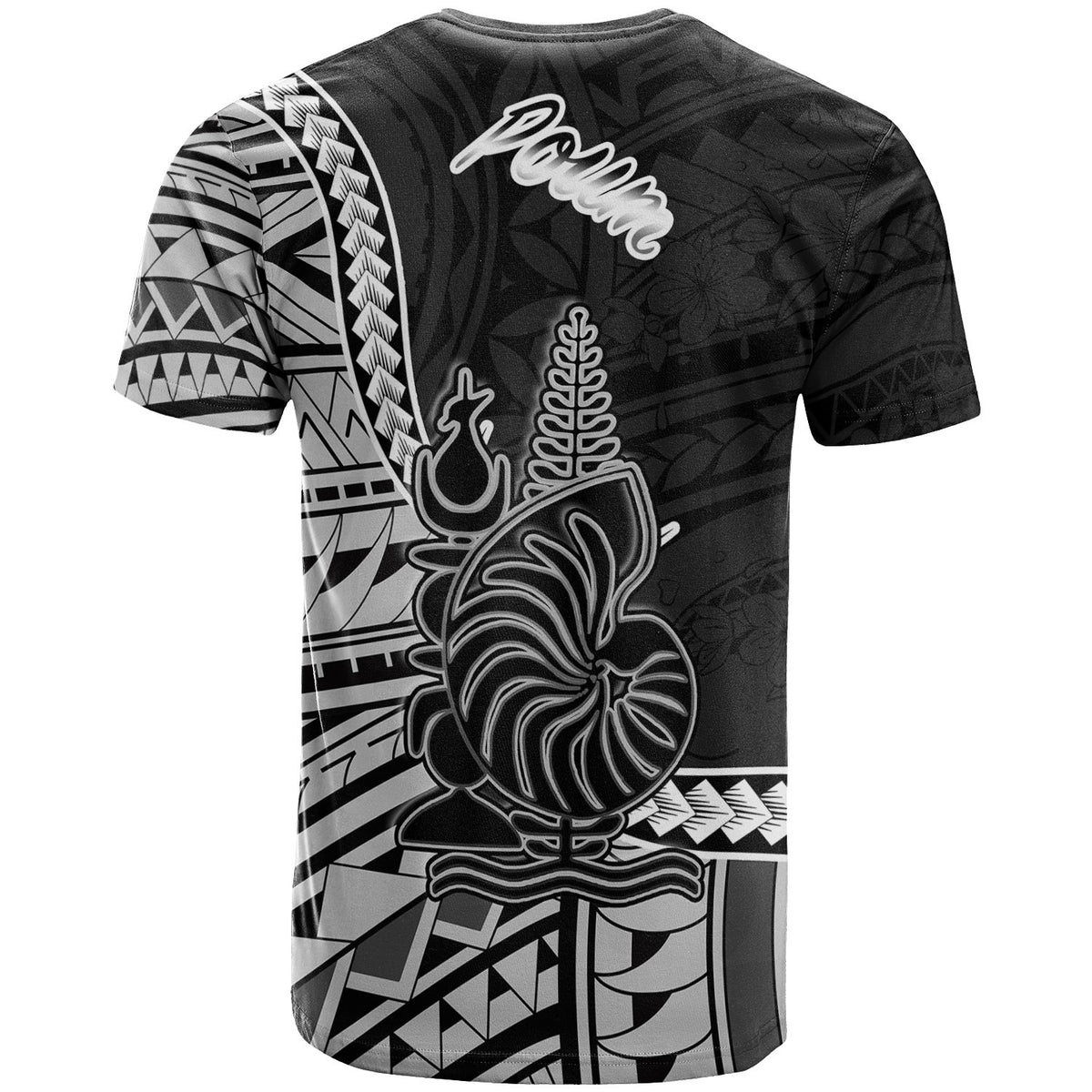 New Caledonia Islands T Shirt Poum Seal Of New Caledonia Islands Polynesian Patterns - Polynesian Pride