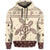 Hawaii Christmas Turtle Pattern Hoodie (Zip up) Keep Style - Polynesian Pride