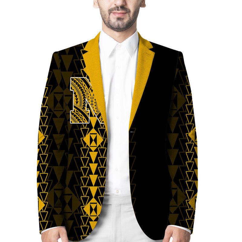 Hawaii - Nanakuli High Mix Kakau Blazer LT6 Unisex Yellow - Polynesian Pride