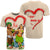 Custom Hawaii Couple Valentines T Shirt Even Style Unisex Beige - Polynesian Pride