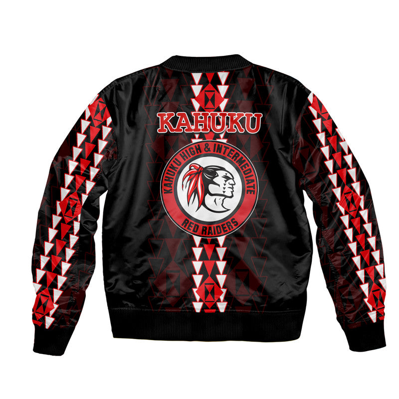 Hawaii - Kahuku High Mix Kakau Bombers Jacket LT6 - Polynesian Pride