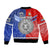 (Custom Personalised) Samoa And Kiribati Bomber Jacket Together LT8 - Polynesian Pride