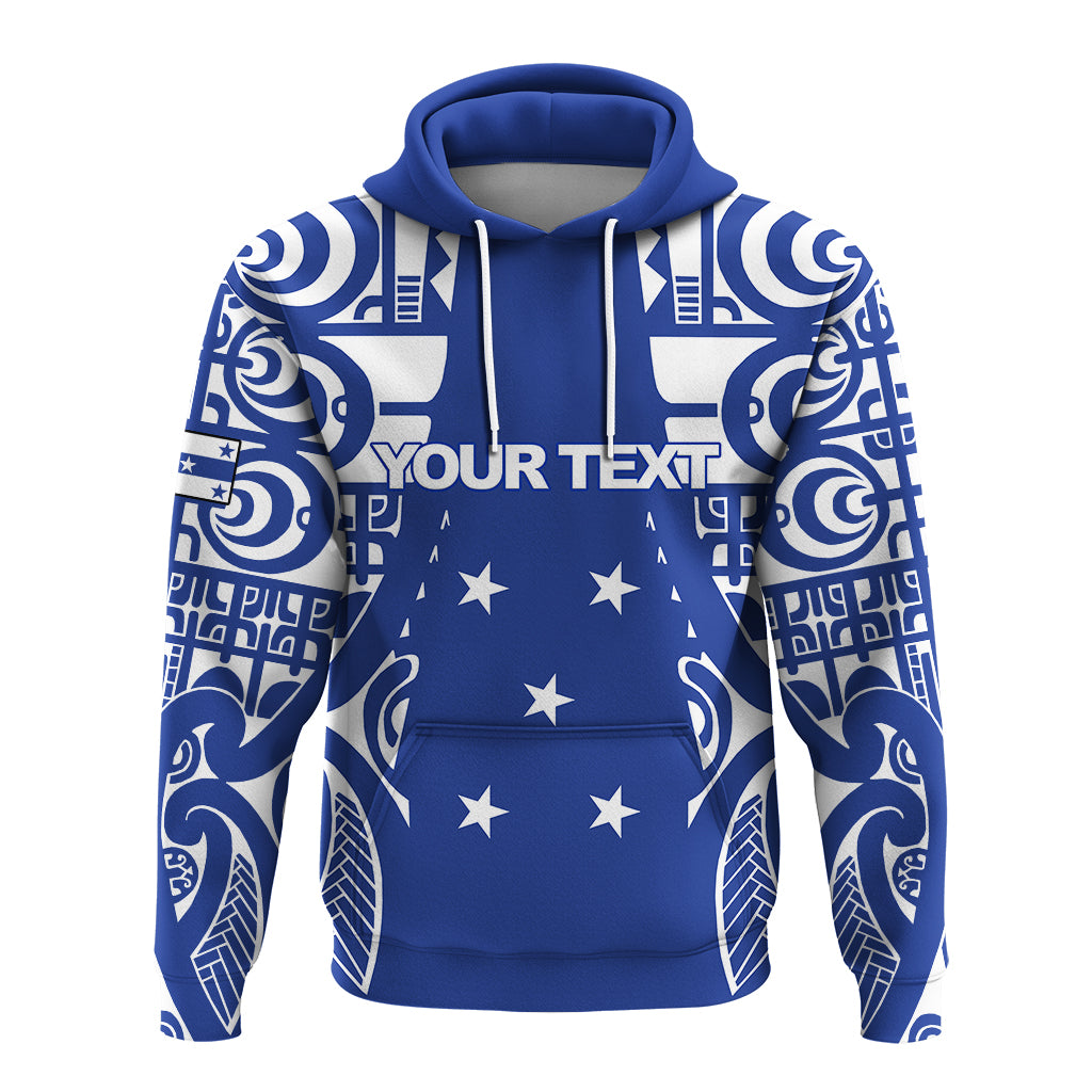 Custom Gambier Islands Tribal Tattoo Hoodie LT12 - Polynesian Pride