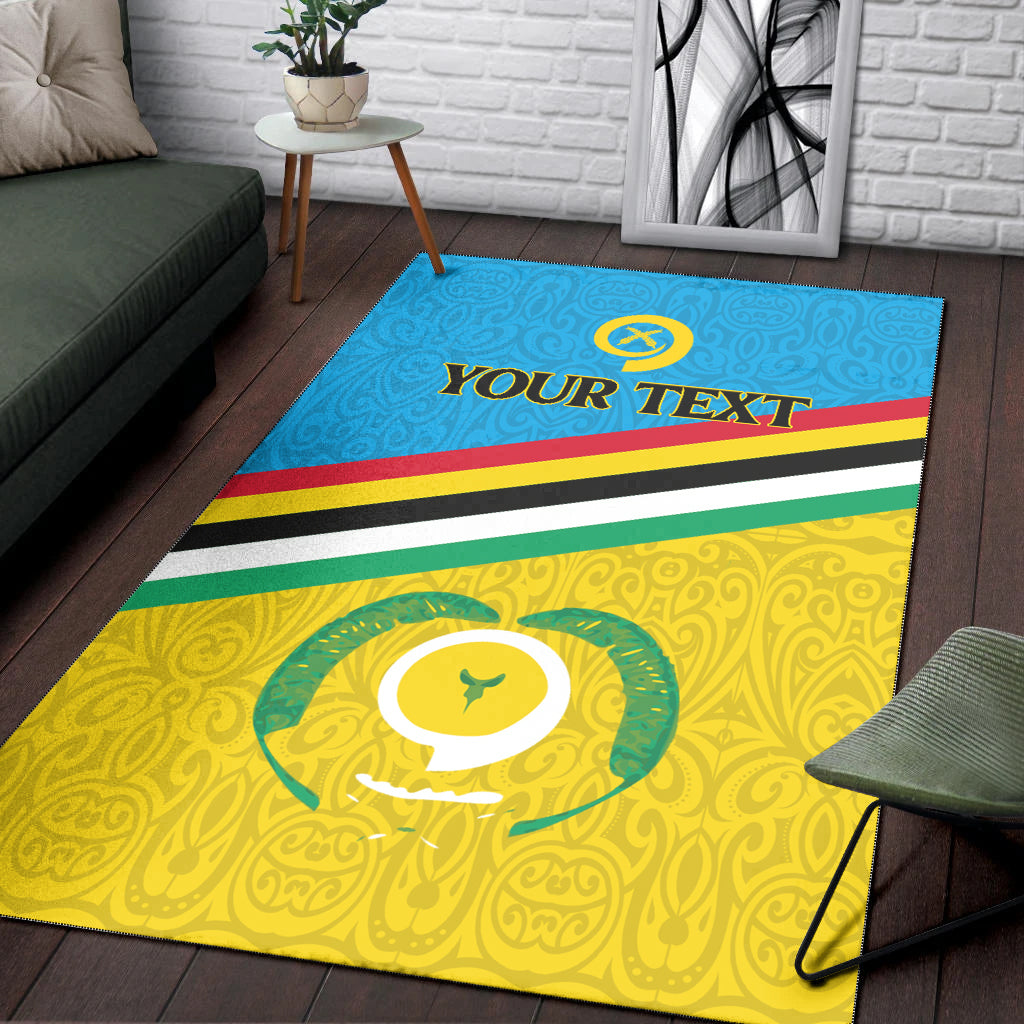 (Custom Personalised) Vanuatu Torba Province Area Rug - Flag Style - LT12 - Polynesian Pride