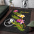 Yap Polynesian Custom Personalised Area Rug - Plumeria Tribal - Polynesian Pride