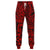 Polynesian Hawaiian Style Tribal Tattoo Red Joggers Unisex Red - Polynesian Pride