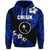 Custom FSM Chuuk Zip Hoodie Unique Vibes Blue LT8 - Polynesian Pride