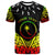 Chuuk Custom T Shirt Thunder Bolt Seamless Pattern Reggae Unisex Reggae - Polynesian Pride