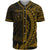 Chuuk Baseball Shirt - Wings Style Unisex Gold - Polynesian Pride