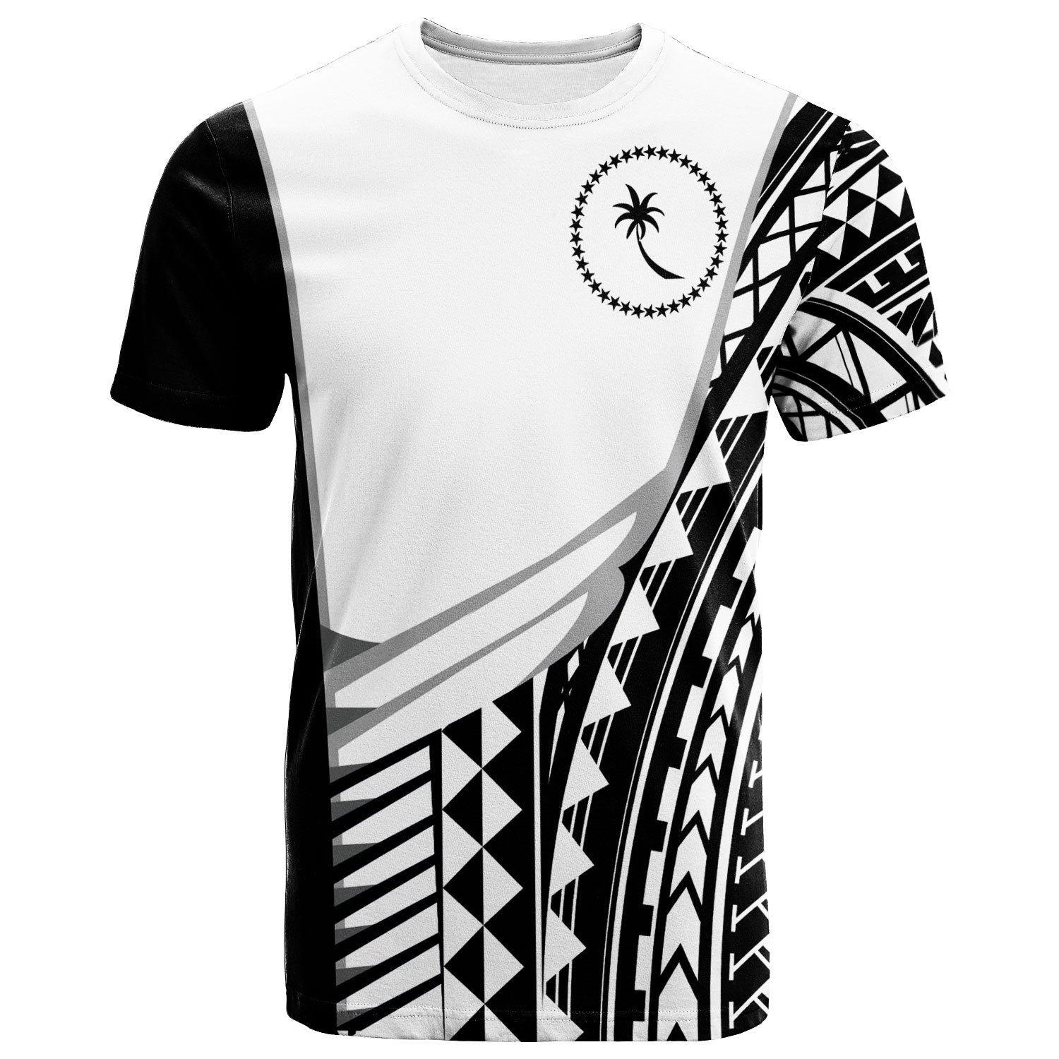 Chuuk Custom T Shirt Athletes Style Unisex White - Polynesian Pride