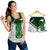 Combo Racerback Tank and Women Short New Zealand Maori Rugby Pride Version - White - Polynesian Pride