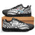 (Custom Personalised) Fiji Rugby Bati Tapa Pattern Sneaker - LT2 Unisex Black - Polynesian Pride