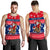 (Custom Personalised) New Zealand Maori Meri Kirihimete Men Tank Top - LT2 RED - Polynesian Pride