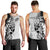 (Custom Personalised) New Zealand Maori All Black Rugby Men Tank Top - LT2 WHITE - Polynesian Pride