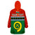 (Custom Personalised) Penama Province Vanuatu Pig Tusk Polynesian Flag Style Wearable Blanket Hoodie LT14 - Polynesian Pride