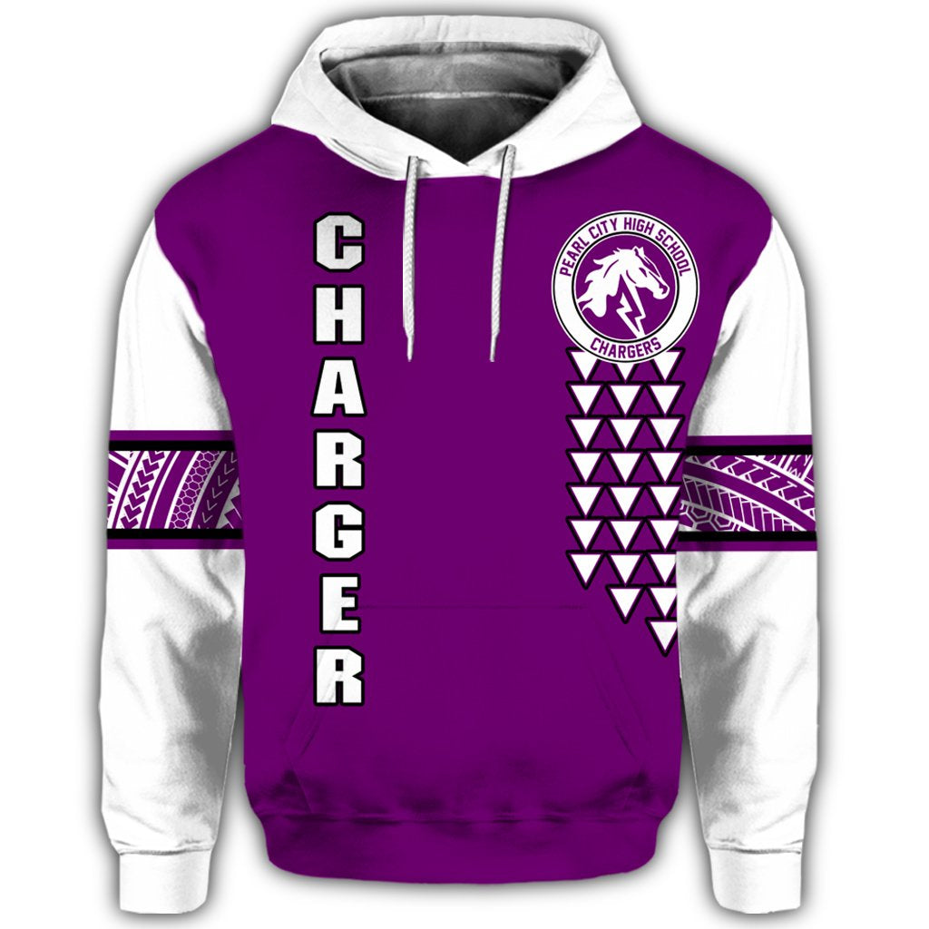 Custom Hawaii Hoodie Pearl City High Custom Your Class Pullover Hoodie - Polynesian Pride