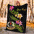 Vanuatu Polynesian Blanket - Plumeria Tribal - Polynesian Pride