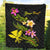 Hawaii Polynesian Custom Personalised Quilt - Plumeria Tribal - Polynesian Pride