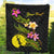 New Caledonia Polynesian Custom Personalised Quilt - Plumeria Tribal - Polynesian Pride