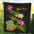 Tuvalu Polynesian Custom Personalised Quilt - Plumeria Tribal - Polynesian Pride