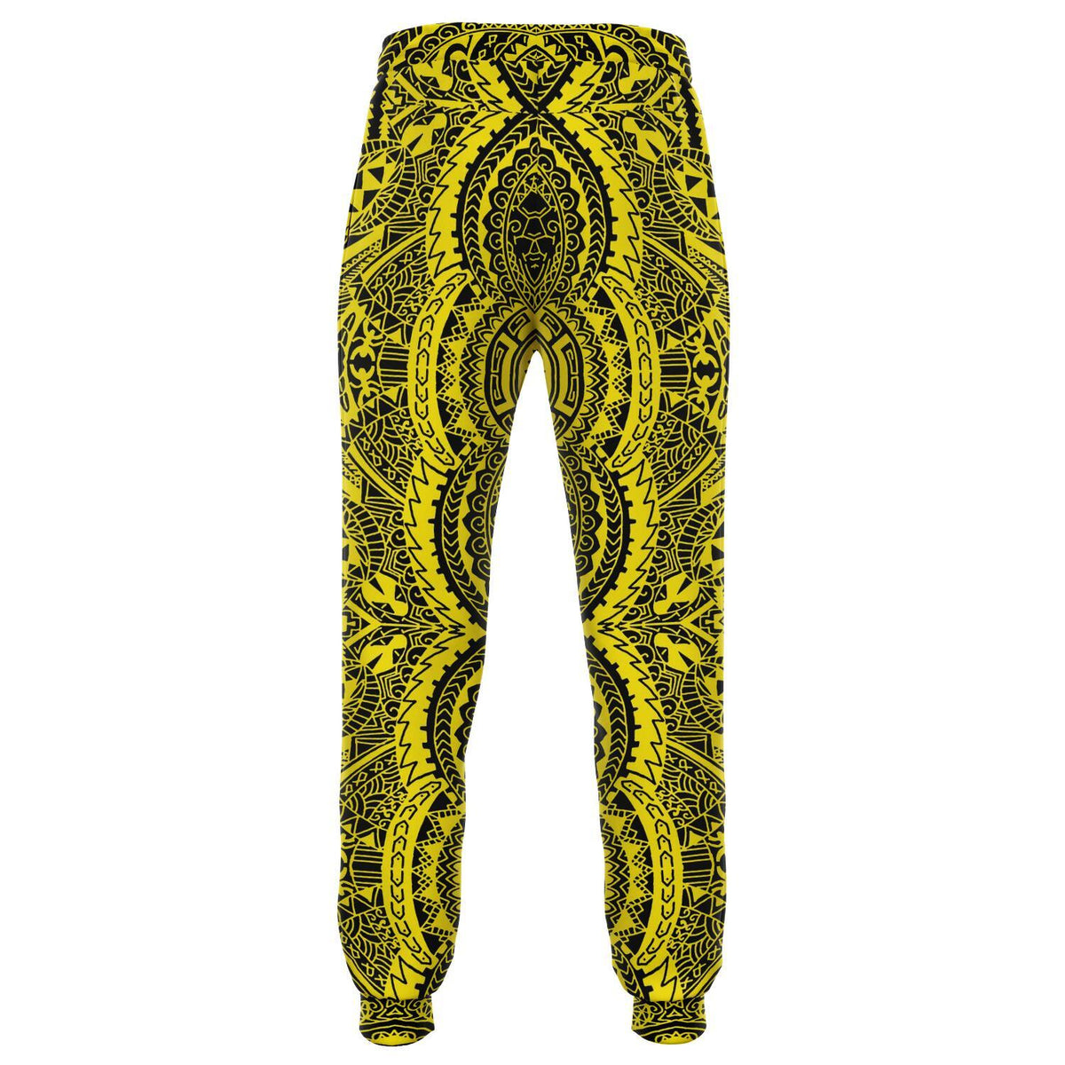 Polynesian Symmetry Yellow Joggers - Polynesian Pride