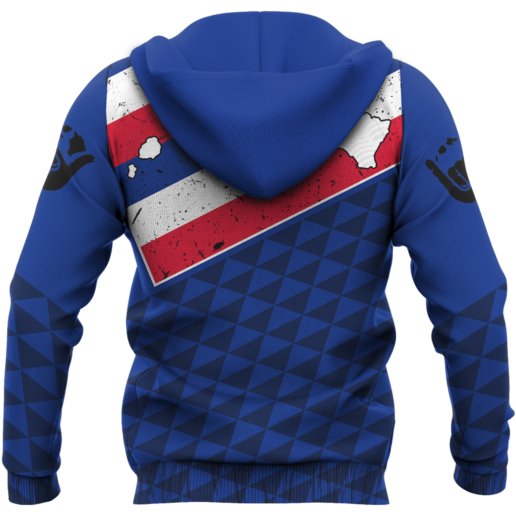 Hawaii Old Flag Hoodie - Polynesian Pride