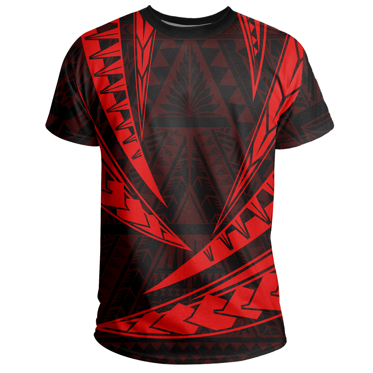 Hawaii Kanaka Polynesian T Shirt Red - Polynesian Pride