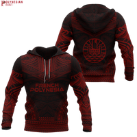 French Polynesia Red Chief Hoodie - Polynesian Pride