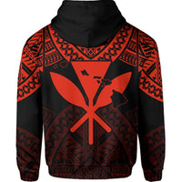 Hawaii Polynesian Hoodie Limited Tab Style Red - Polynesian Pride