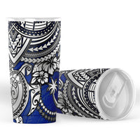 Chuuk Polynesian Tumbler - Blue - Polynesian Turtle - Polynesian Pride