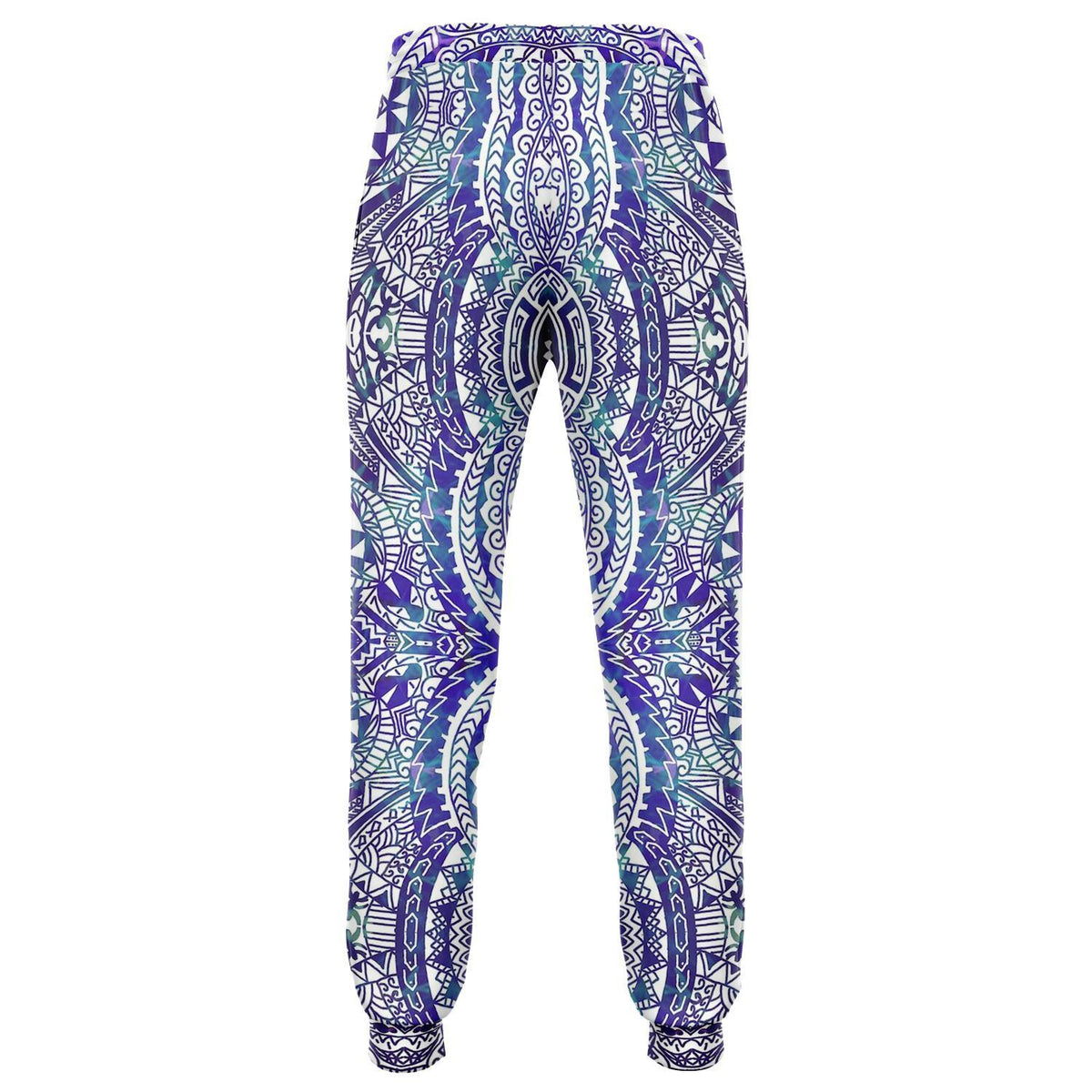 Polynesian Symmetry Gardient Violet Joggers - Polynesian Pride