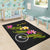 Chuuk Polynesian Custom Personalised Area Rug - Plumeria Tribal - Polynesian Pride